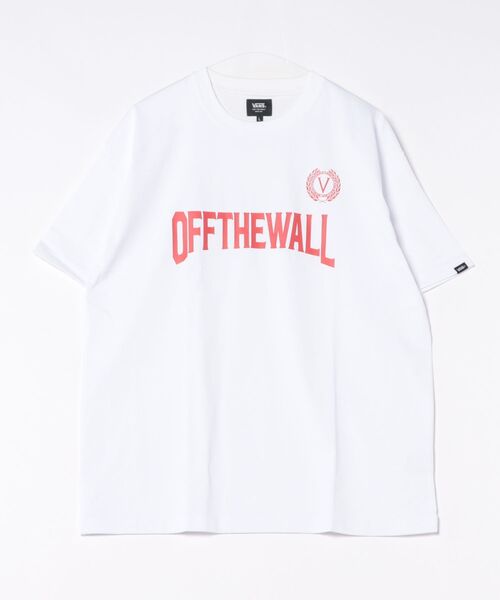 VANS(バンズ)の「VANSアパレル(WJ) ヴァンズ M Off the wall TEE ショートスリーブ 125R1011200 WHITE(Tシャツ/カットソー・メンズ・ホワイト・X-LARGE/LARGE/MEDIUM/SMALL)」の1枚目の写真