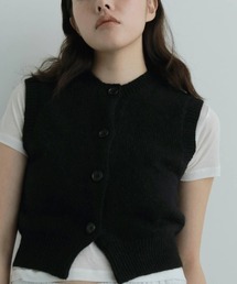 anuke（アンヌーク）の「anuke Crewneck Botton Vest クルーネック