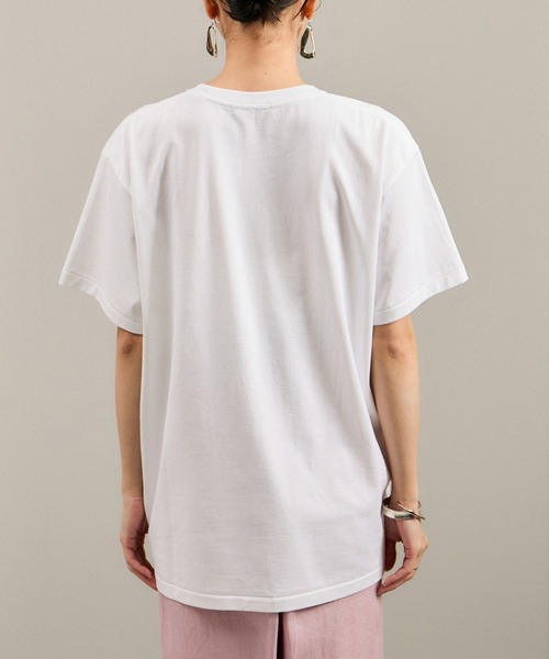 Over the Border グラフィックプリントTEE / レタリングTシャツ