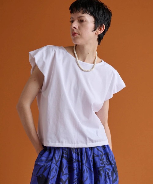 tシャツ HAVERSACK | フレンチパフスリーブカットソー WOMEN レディース セール】HAVERSACK | フレンチパフスリーブカットソー WOMEN（T