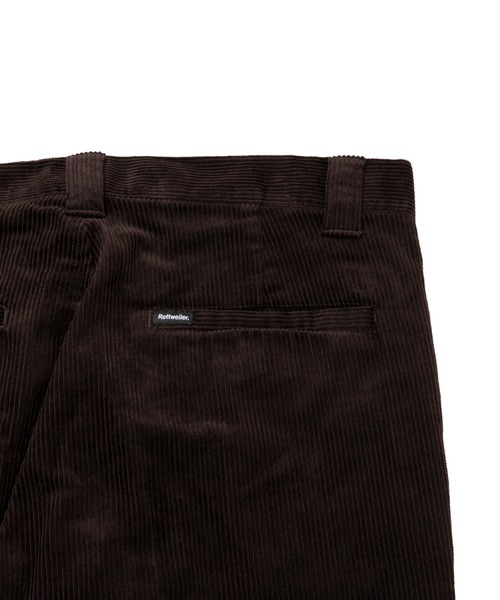 ROTTWEILER(ロットワイラー)の「R9 CORDUROY PANTS(その他パンツ・メンズ・ブラック/ブラウン・S/M/L/XL)」の3枚目の写真