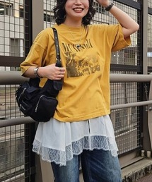 JEANASIS | 【選べる着丈】90sグラフィックヴィンテージプリント TEE/497087(Tシャツ/カットソー)