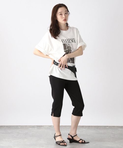 JEANASIS(ジーナシス)の「【選べる着丈】90sグラフィックヴィンテージプリント TEE/497087(Tシャツ/カットソー・レディース・ブラック/ホワイト/スミクロ/イエロー・MEDIUM/LARGE)」の18枚目の写真