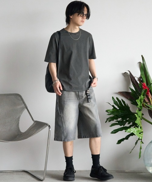 パンツ ORR SeamDetailDenim CURVED SEAM DENIM WIDE SHORTS（その他パンツ）｜WYM LIDNM