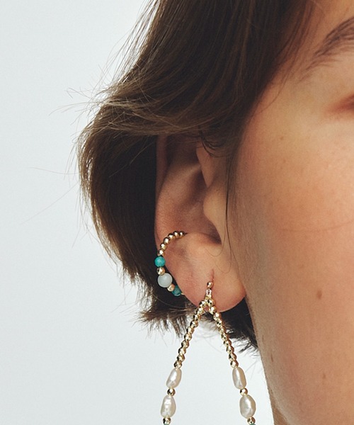 les bon bon】mellow ear cuff BL/メロウ イヤーカフ BOB716