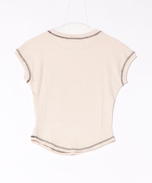 VIBGYOR(ヴィブジョー)の「【LAMPOON】グランジミニTシャツ(Tシャツ/カットソー・レディース・ベージュ・SMALL/MEDIUM/LARGE)」の6枚目の写真