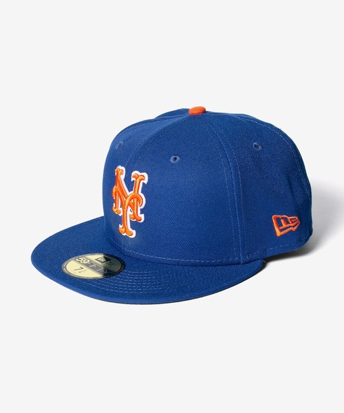 NEW ERA(ニューエラ)の「NEW ERA 59FIFTY METS ニューエラ ニューヨークメッツ 5950キャップ(キャップ・メンズ・ブラック/ブルー系その他・7 5/8/7 1/8/7 1/2/7 3/8/7 1/4)」の3枚目の写真