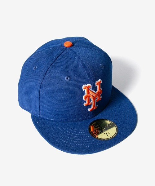 NEW ERA(ニューエラ)の「NEW ERA 59FIFTY METS ニューエラ ニューヨークメッツ 5950キャップ(キャップ・メンズ・ブラック/ブルー系その他・7 5/8/7 1/8/7 1/2/7 3/8/7 1/4)」の4枚目の写真