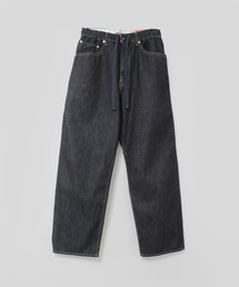 hughug URCH　RNAデニムパンツ URCH RNA パン屋さんのペグトップパンツ M 総ゴム デニム