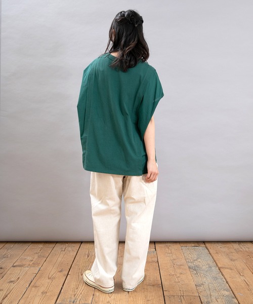 URCH RNA（アーチ アールエヌエー）の「R4355 10ozハイクパンツ（デニムパンツ・レディース・ダークインディゴブルー/アイボリー/ワンウォッシュ・FREE）」の19枚目の写真