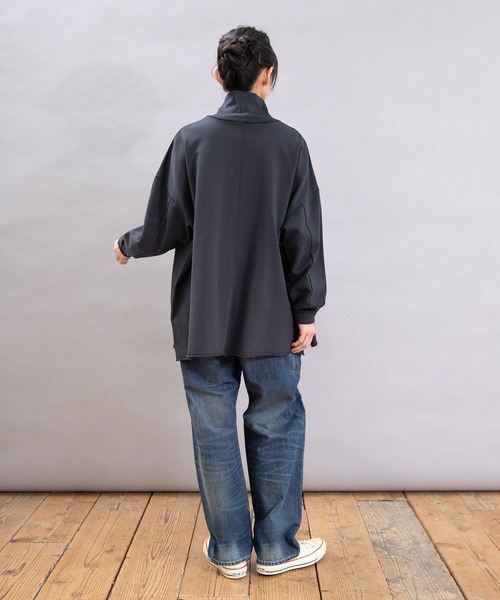 URCH RNA（アーチ アールエヌエー）の「R4355 10ozハイクパンツ（デニムパンツ・レディース・ダークインディゴブルー/アイボリー/ワンウォッシュ・FREE）」の22枚目の写真