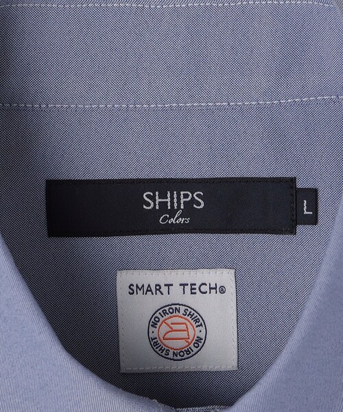 SHIPS Colors(シップス カラーズ)の「SHIPS Colors:SMART TECH(R) ノーアイロン ボタンダウン シャツ(ビジネスシャツ・メンズ・ピンク/ブラック/スカイブルー/オフホワイト/ブルー・SMALL/MEDIUM/LARGE/X-LARGE)」の17枚目の写真