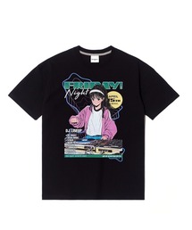 QT8 | QT8 GARMENTS／フライデーナイトT(Tシャツ/カットソー)