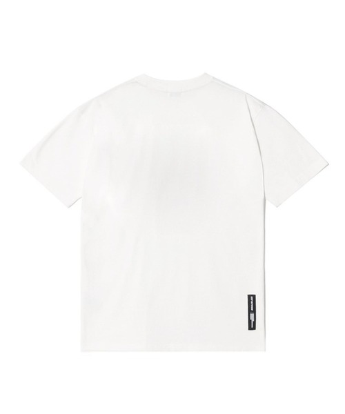 QT8(キューティーエイト)の「QT8 GARMENTS/フライデーナイトT(Tシャツ/カットソー・メンズ・ブラック/アイボリー・LARGE/MEDIUM)」の5枚目の写真