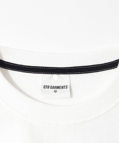 QT8(キューティーエイト)の「QT8 GARMENTS/フライデーナイトT(Tシャツ/カットソー・メンズ・ブラック/アイボリー・LARGE/MEDIUM)」の7枚目の写真