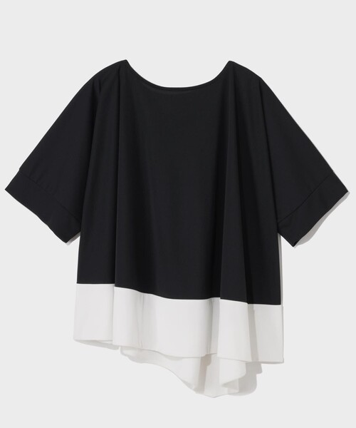 GRACE CLASS（グレースクラス）の「バイカラーアシメトップ（Tシャツ/カットソー・レディース・カーキ/ブラック・36）」の13枚目の写真