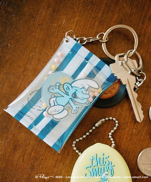 studio CLIP（スタディオクリップ）の「スマーフパックビーズキーチャーム[スマーフコラボ]（キーホルダー・レディース・イエロー/ブルー・FREE）」の2枚目の写真