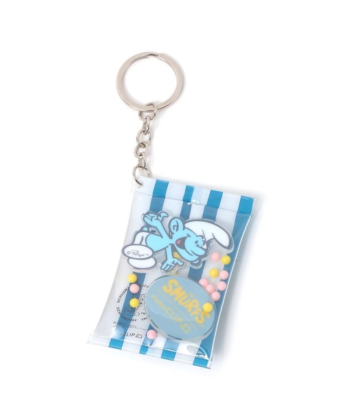 studio CLIP（スタディオクリップ）の「スマーフパックビーズキーチャーム[スマーフコラボ]（キーホルダー・レディース・イエロー/ブルー・FREE）」の3枚目の写真
