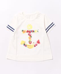 HAKKA BABY | [ベビー]フルーツコラージュアンカープリントドライTシャツ(Tシャツ/カットソー)
