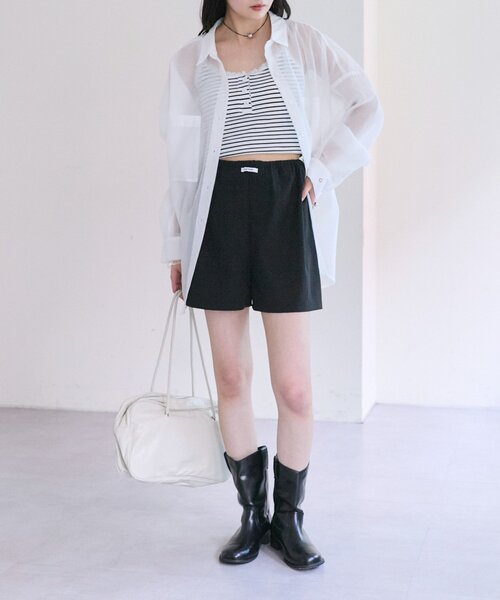 mystic（ミスティック）の「イージートランツ（その他パンツ・レディース・アイボリー/ブラック・FREE）」の13枚目の写真