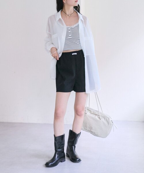 mystic（ミスティック）の「イージートランツ（その他パンツ・レディース・アイボリー/ブラック・FREE）」の12枚目の写真