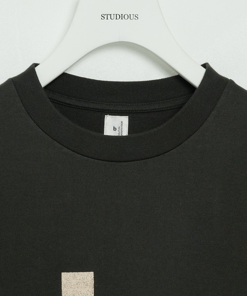 blurhms】bd Print Tee WIDE（Tシャツ/カットソー）｜blurhms