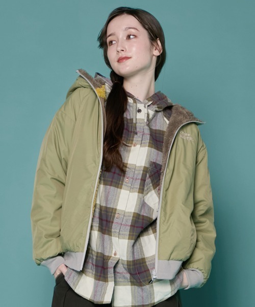 KRIFF MAYER Lady's Collection(クリフメイヤーレディースコレクション)の「【2WAY・リバーシブル】ひっくりジャケット(その他アウター・レディース・ブラック/その他5/カラフル/その他6/カーキ/グレイッシュベージュ・LARGE/MEDIUM)」の7枚目の写真