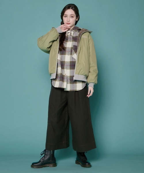 KRIFF MAYER Lady's Collection(クリフメイヤーレディースコレクション)の「【2WAY・リバーシブル】ひっくりジャケット(その他アウター・レディース・ブラック/その他5/カラフル/その他6/カーキ/グレイッシュベージュ・LARGE/MEDIUM)」の8枚目の写真