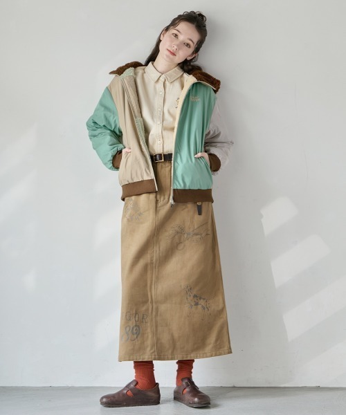 KRIFF MAYER Lady's Collection(クリフメイヤーレディースコレクション)の「【2WAY・リバーシブル】ひっくりジャケット(その他アウター・レディース・ブラック/その他5/カラフル/その他6/カーキ/グレイッシュベージュ・LARGE/MEDIUM)」の18枚目の写真