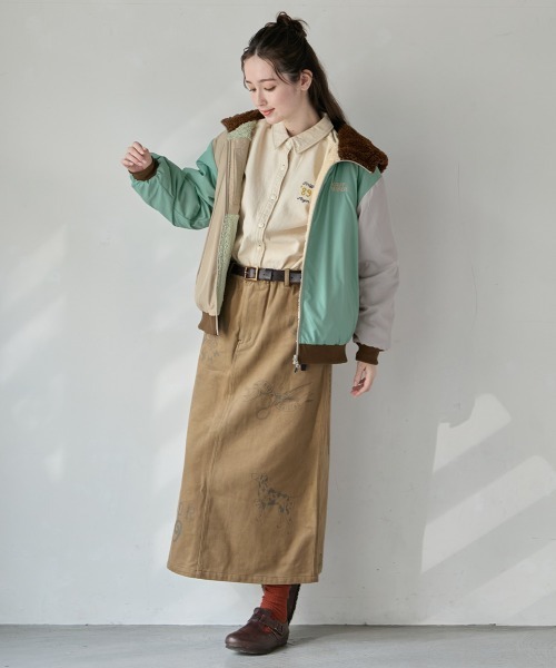 KRIFF MAYER Lady's Collection(クリフメイヤーレディースコレクション)の「【2WAY・リバーシブル】ひっくりジャケット(その他アウター・レディース・ブラック/その他5/カラフル/その他6/カーキ/グレイッシュベージュ・LARGE/MEDIUM)」の22枚目の写真