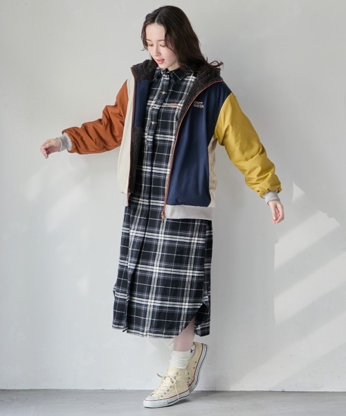 KRIFF MAYER Lady's Collection(クリフメイヤーレディースコレクション)の「【2WAY・リバーシブル】ひっくりジャケット(その他アウター・レディース・ブラック/その他5/カラフル/その他6/カーキ/グレイッシュベージュ・LARGE/MEDIUM)」の21枚目の写真