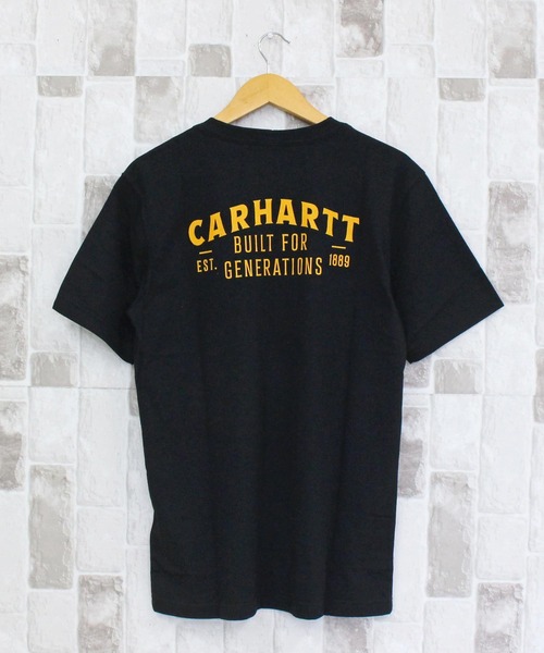 Carhartt(カーハート)の「リラックスフィット バックプリント グラフィックTシャツ Relaxd Fit Lightweight Short-Sleeve Pocket Built Graphic T-Shirt(Tシャツ/カットソー・メンズ・ブラック/ブルー・S/M/L/XL)」の2枚目の写真