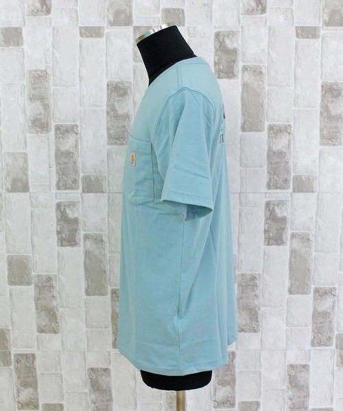 Carhartt(カーハート)の「リラックスフィット バックプリント グラフィックTシャツ Relaxd Fit Lightweight Short-Sleeve Pocket Built Graphic T-Shirt(Tシャツ/カットソー・メンズ・ブラック/ブルー・S/M/L/XL)」の8枚目の写真