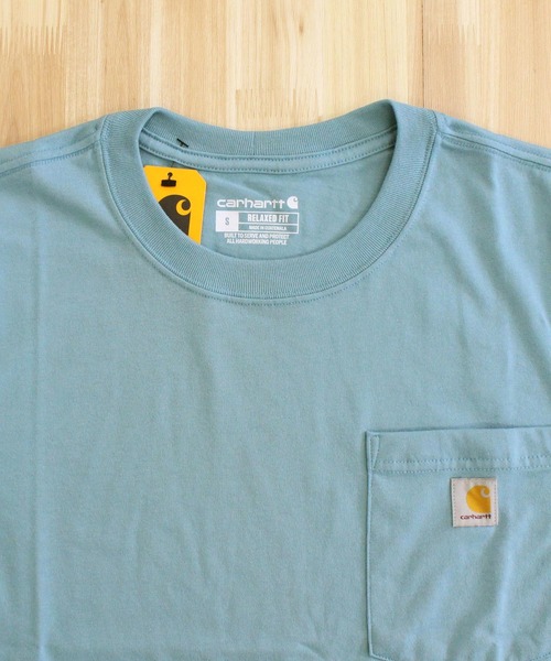 Carhartt(カーハート)の「リラックスフィット バックプリント グラフィックTシャツ Relaxd Fit Lightweight Short-Sleeve Pocket Built Graphic T-Shirt(Tシャツ/カットソー・メンズ・ブラック/ブルー・S/M/L/XL)」の10枚目の写真