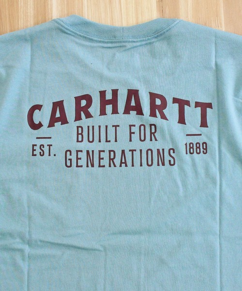 Carhartt(カーハート)の「リラックスフィット バックプリント グラフィックTシャツ Relaxd Fit Lightweight Short-Sleeve Pocket Built Graphic T-Shirt(Tシャツ/カットソー・メンズ・ブラック/ブルー・S/M/L/XL)」の14枚目の写真