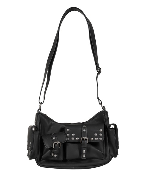 VIVAMUS(ヴィヴァムス)の「MINI SHOULDER BAG(ショルダーバッグ・レディース・ブラック・OS)」の3枚目の写真