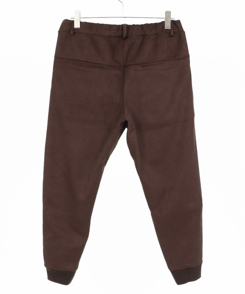 CAMBIO(カンビオ)の「mp13860-Suede Like Back Shaggy Ponti Jogger Pants ジョガーパンツ(その他パンツ・メンズ・ブラック/ブラウン・S/M/L)」の16枚目の写真