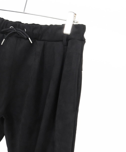 CAMBIO(カンビオ)の「mp13860-Suede Like Back Shaggy Ponti Jogger Pants ジョガーパンツ(その他パンツ・メンズ・ブラック/ブラウン・S/M/L)」の20枚目の写真