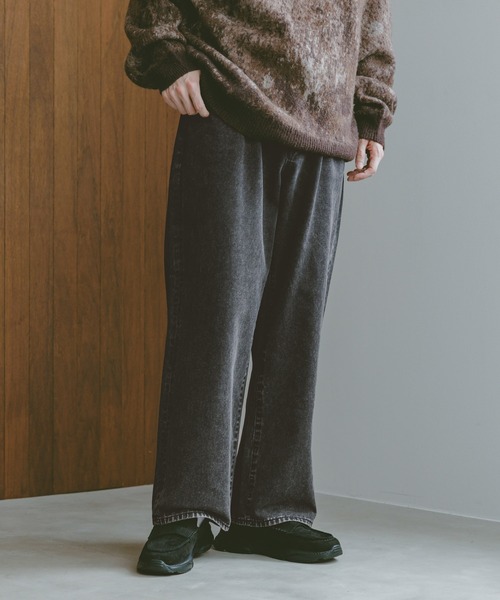 RAGEBLUE(レイジブルー)の「ヴィンテージライク/デニムバギーワイドパンツ(デニムパンツ・メンズ・ライトブルー/ブルー/インディゴブルー/ダークグレー/ブラック・LARGE/MEDIUM/SMALL)」の19枚目の写真