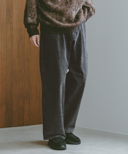 RAGEBLUE(レイジブルー)の「ヴィンテージライク/デニムバギーワイドパンツ(デニムパンツ・メンズ・ライトブルー/ブルー/インディゴブルー/ダークグレー/ブラック・LARGE/MEDIUM/SMALL)」の20枚目の写真