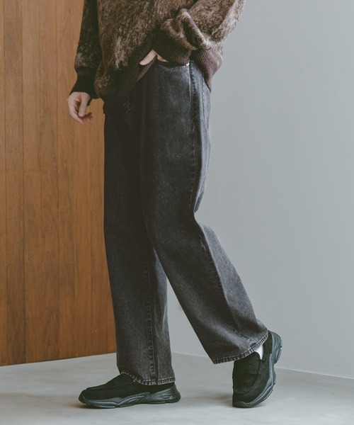 RAGEBLUE(レイジブルー)の「ヴィンテージライク/デニムバギーワイドパンツ(デニムパンツ・メンズ・ライトブルー/ブルー/インディゴブルー/ダークグレー/ブラック・LARGE/MEDIUM/SMALL)」の22枚目の写真