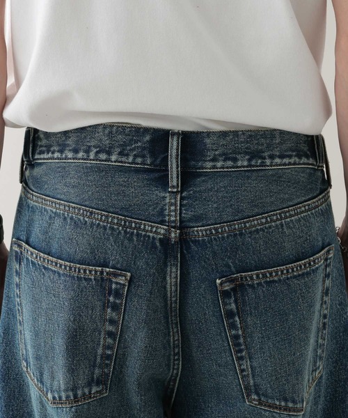 RAGEBLUE（レイジブルー）の「ヴィンテージライク/デニムバギーワイドパンツ（デニムパンツ・メンズ・ライトブルー/ブルー/インディゴブルー/ダークグレー/ブラック・LARGE/MEDIUM/SMALL）」の8枚目の写真