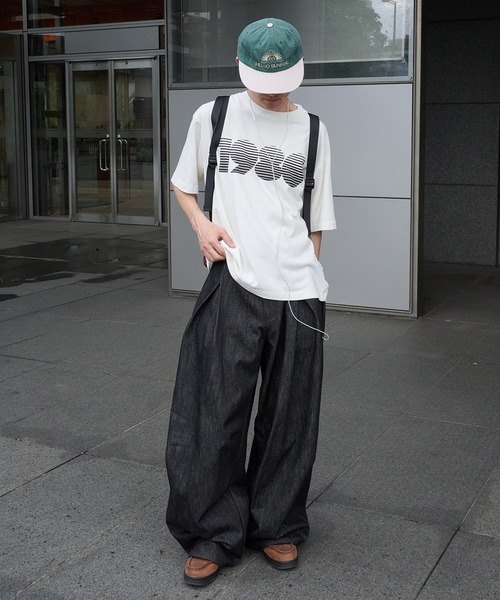 Perushu(ペルーシュ)の「ハトメループリジットワイドタックデニム(デニムパンツ・メンズ・インディゴブルー/ブラック・SMALL/MEDIUM/LARGE)」の10枚目の写真