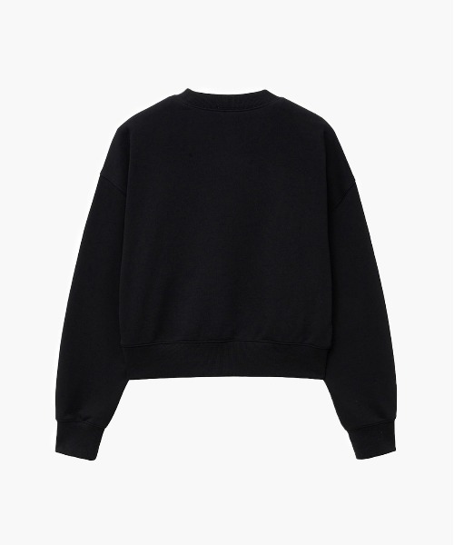 MARITHE + FRANCOIS GIRBAUD（マリテフランソワジルボー）の「W NEW CLASSIC LOGO SWEATSHIRT（スウェット・レディース・ブルー/ブラック/ベージュ・SMALL/MEDIUM）」の7枚目の写真