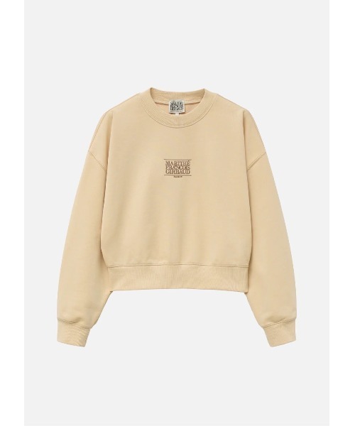 MARITHE + FRANCOIS GIRBAUD（マリテフランソワジルボー）の「W NEW CLASSIC LOGO SWEATSHIRT（スウェット・レディース・ブルー/ブラック/ベージュ・SMALL/MEDIUM）」の10枚目の写真