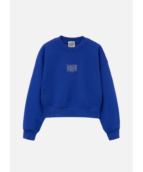 MARITHE + FRANCOIS GIRBAUD（マリテフランソワジルボー）の「W NEW CLASSIC LOGO SWEATSHIRT（スウェット・レディース・ブルー/ブラック/ベージュ・SMALL/MEDIUM）」の12枚目の写真