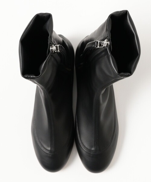 Demi-Luxe BEAMS（デミルクス ビームス）の「PIPPICHIC / chu chu stretch ブーツ（ドレスシューズ・レディース・ブラック・37.5/36.5/35.5）」の7枚目の写真