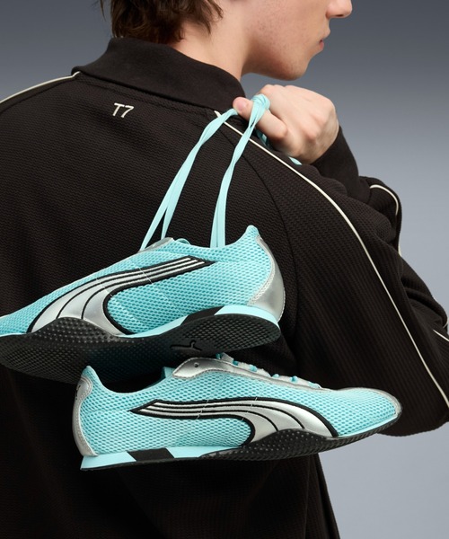 PUMA（プーマ）の「PUMA プーマ ユニセックス H-Street OG / Hストリート OG スニーカー（スニーカー・メンズ・グリーン/ブラック×シルバー/アイボリー/ライトブルー/レッド・23.0cm/26.0cm/23.5cm/24.0cm/24.5cm/25.0cm/25.5cm/26.5cm/22.5cm/27.5cm/28.0cm/28.5cm/29.0cm/27.0cm）」の5枚目の写真