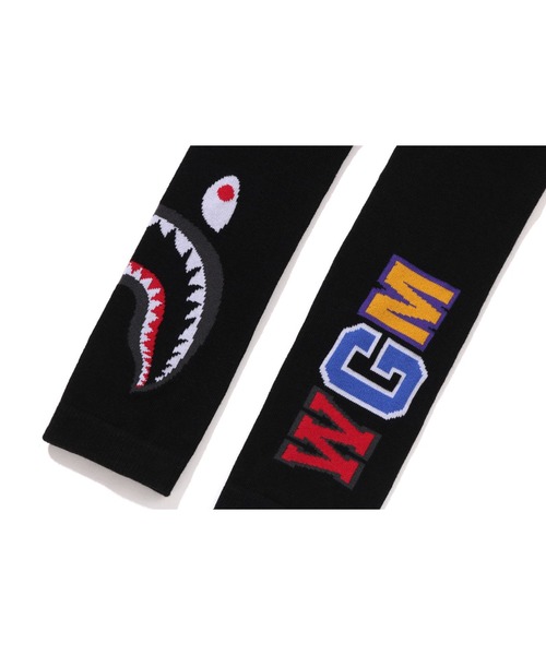 A BATHING APE（アベイシングエイプ）の「SHARK LEGGINGS（レギンス/スパッツ・キッズ・ブラック/グレー・LARGE/MEDIUM）」の5枚目の写真