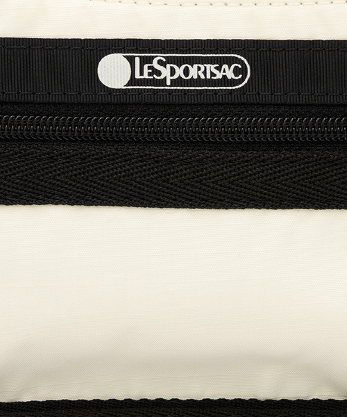 LeSportsac(レスポートサック)の「SMALL LOAF CROSSBODY スペクテイターサンドバー/ブラック(ショルダーバッグ・レディース・ホワイト・FREE)」の8枚目の写真